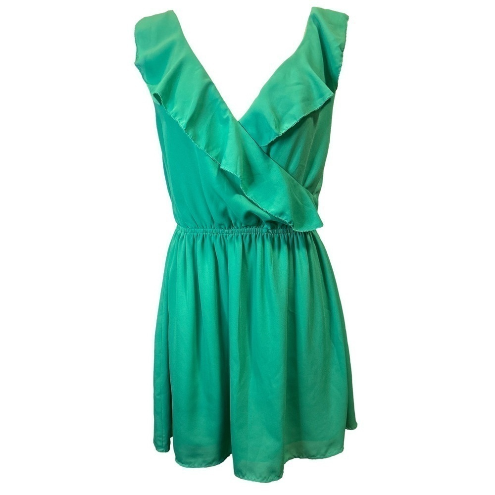 Pink Martini Ruffle Dress/XSmall - Picture 2 of 9